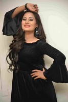 Anusha Rai Black Dress Photos